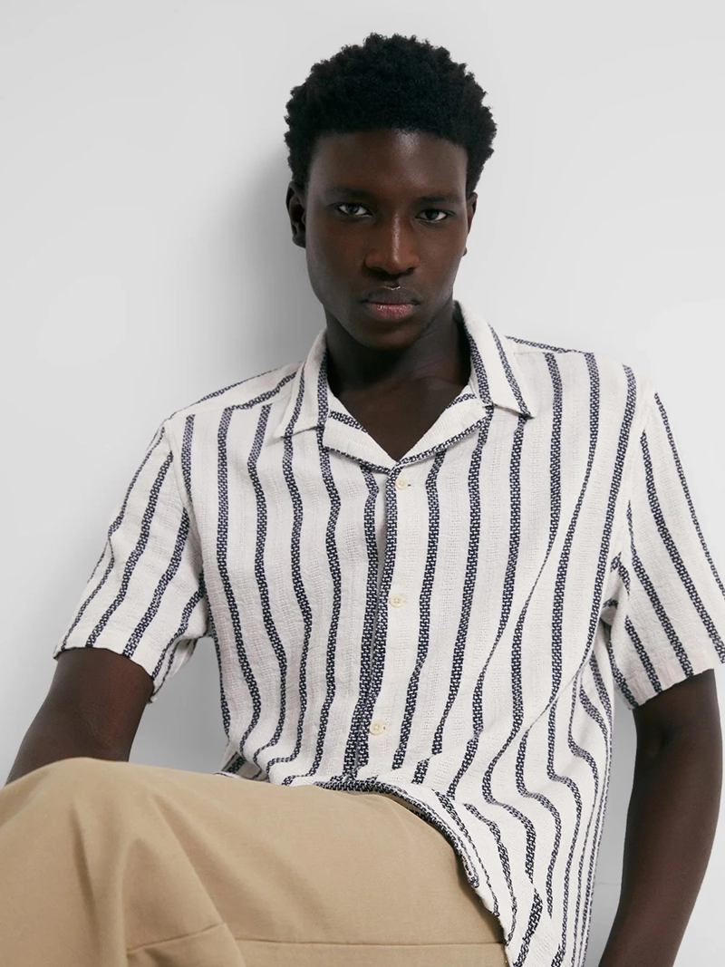 CAMISA HOMBRE SFERA MANGA LARGA - 3