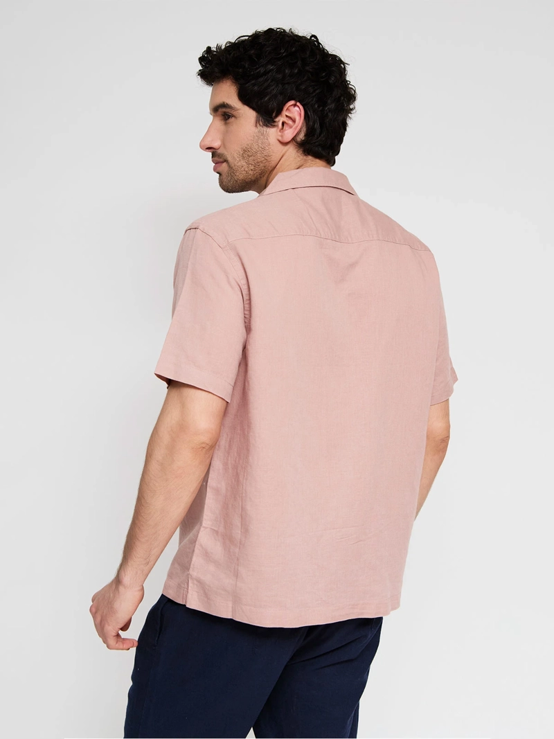 CAMISA HOMBRE SFERA LINO MANGA LARGA - 2