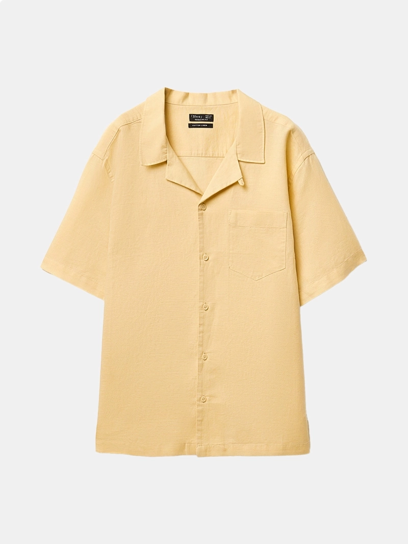 CAMISA HOMBRE SFERA LINO MANGA LARGA - 5