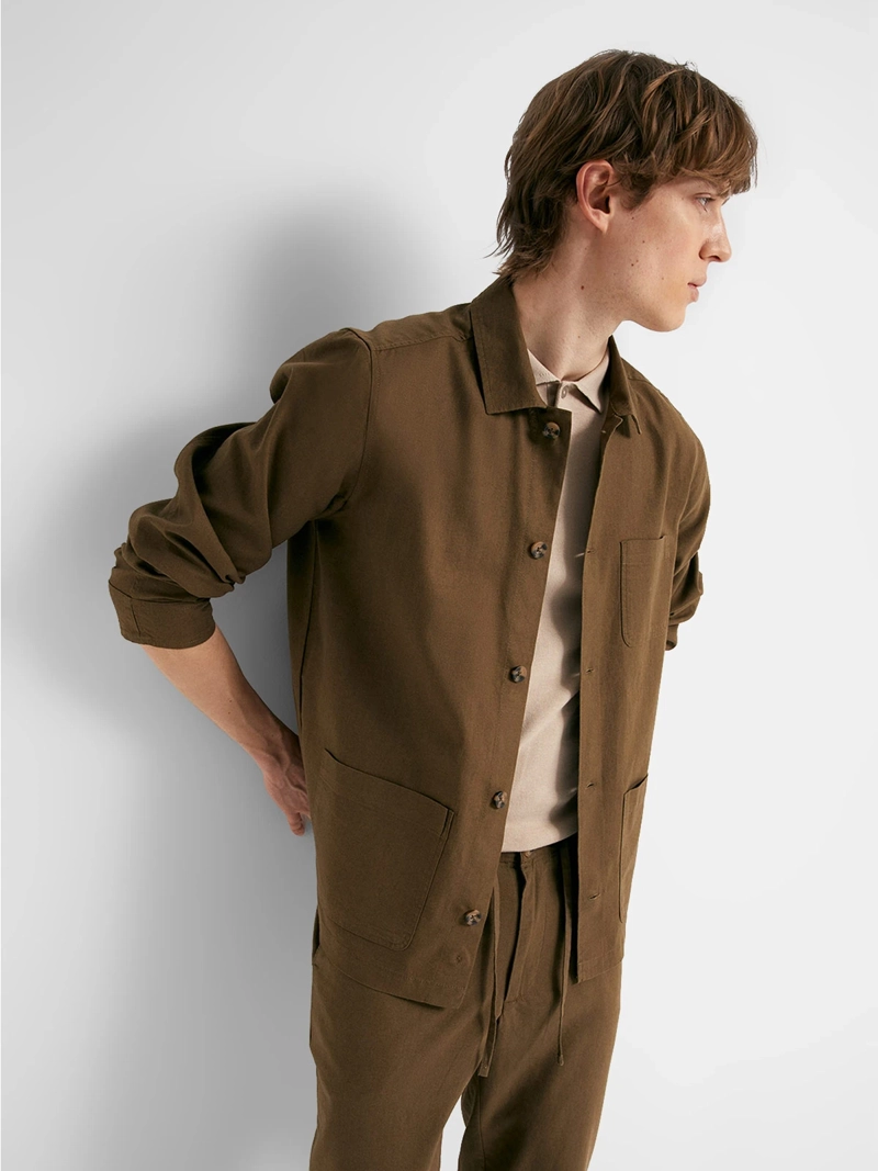 CAMISA HOMBRE SFERA MANGA LARGA - 1