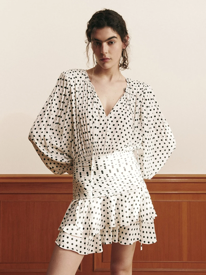 VESTIDO MUJER SFERA MINI SATIN - 2