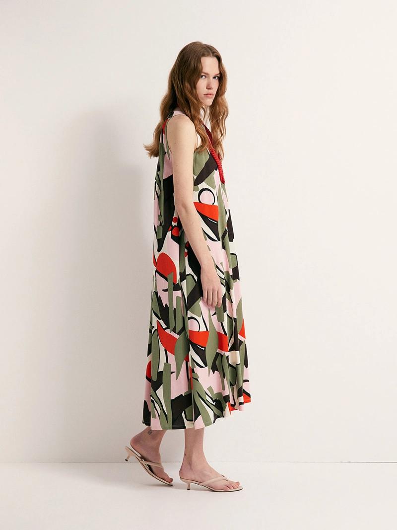 VESTIDO MUJER SFERA ESTAMPADO - 2