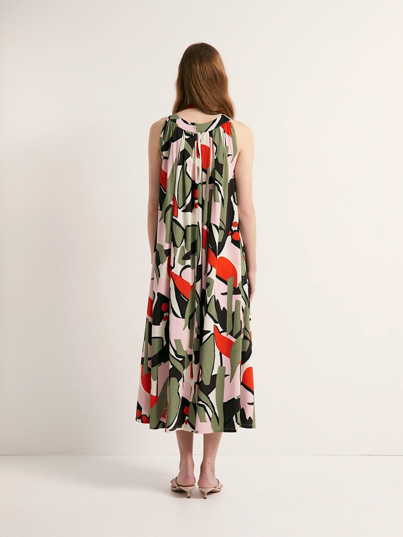VESTIDO MUJER SFERA ESTAMPADO - 3