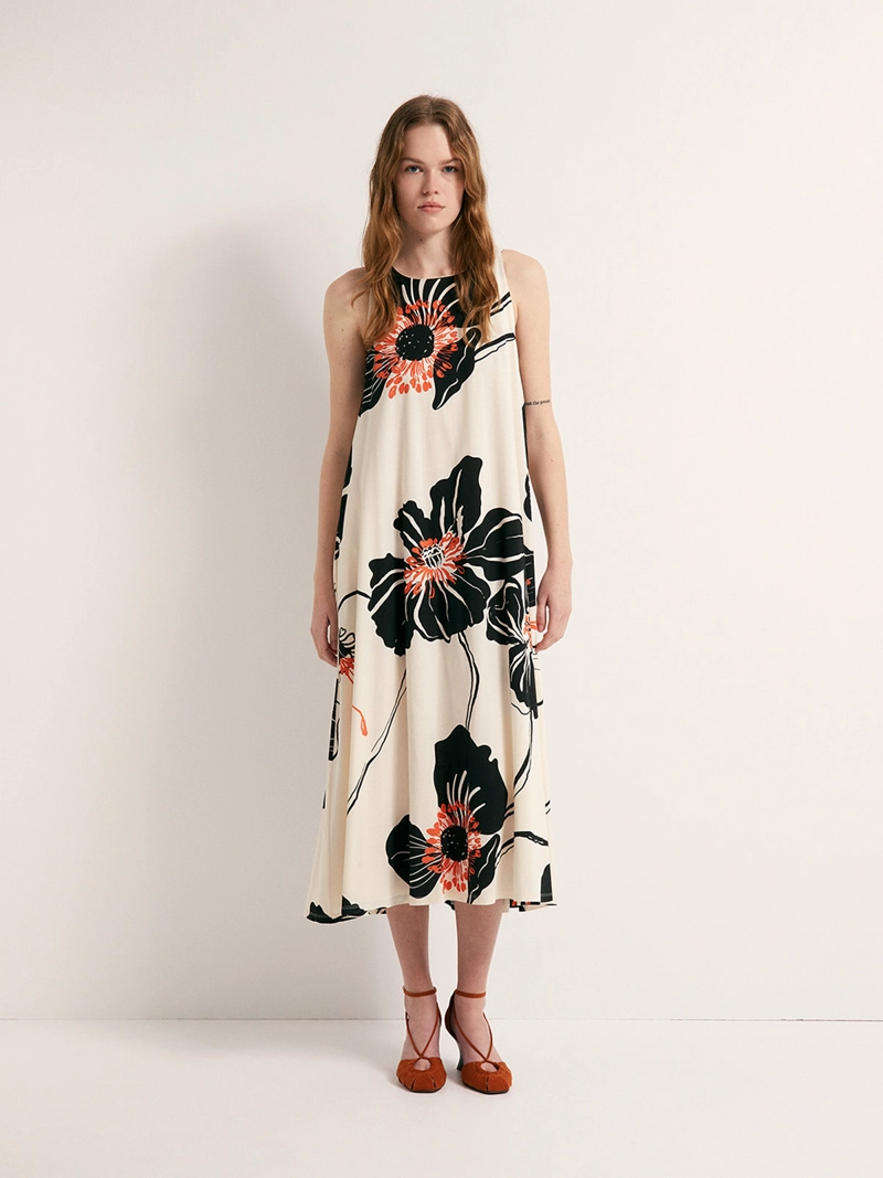 VESTIDO MUJER SFERA ESTAMPADO - 1