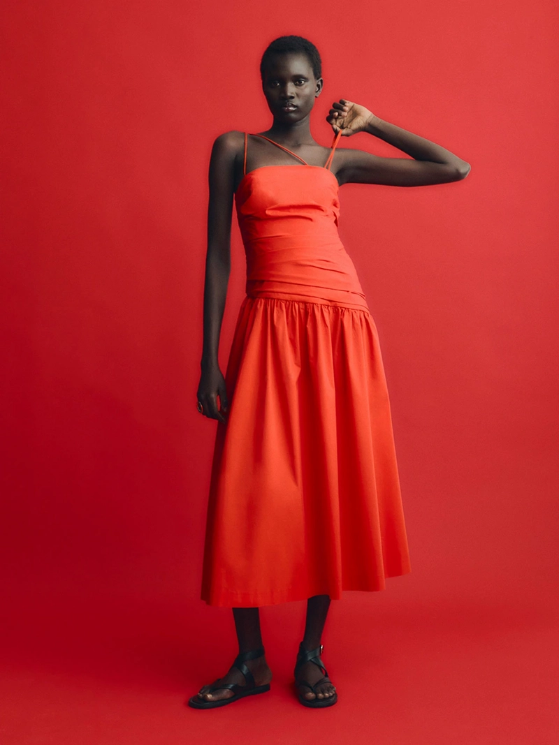 VESTIDO MUJER SFERA TIRANTES - 3