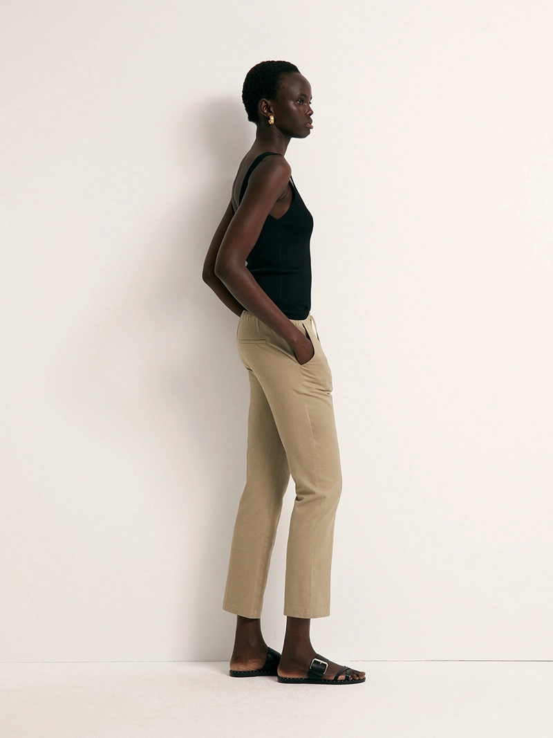 PANTALÓN MUJER SFERA LINO REGULAR FIT - 2