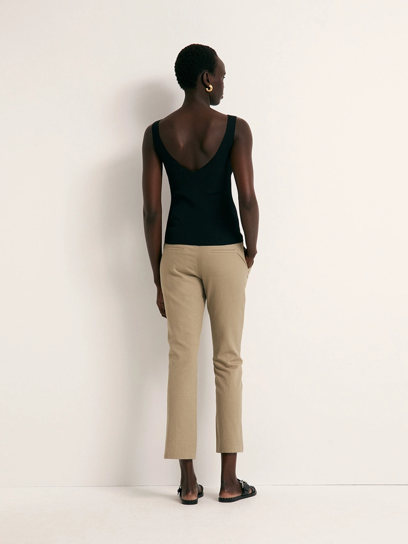 PANTALÓN MUJER SFERA LINO REGULAR FIT - 3