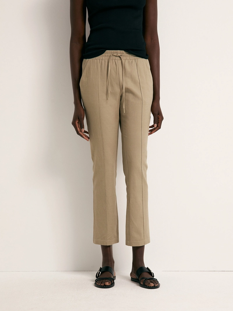PANTALÓN MUJER SFERA LINO REGULAR FIT - 4