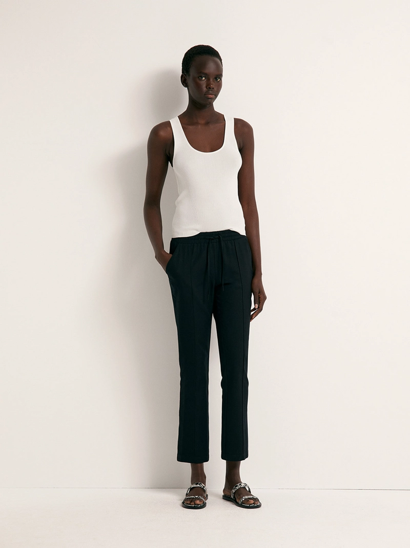 PANTALÓN MUJER SFERA LINO REGULAR FIT - 1