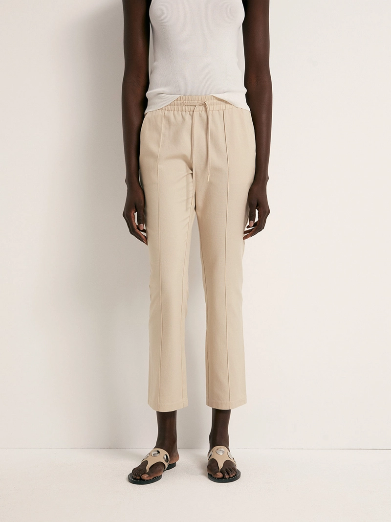 PANTALÓN MUJER SFERA LINO REGULAR FIT - 4