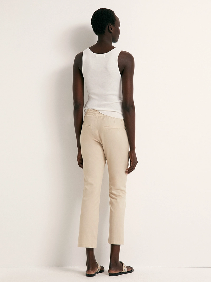 PANTALÓN MUJER SFERA LINO REGULAR FIT - 3