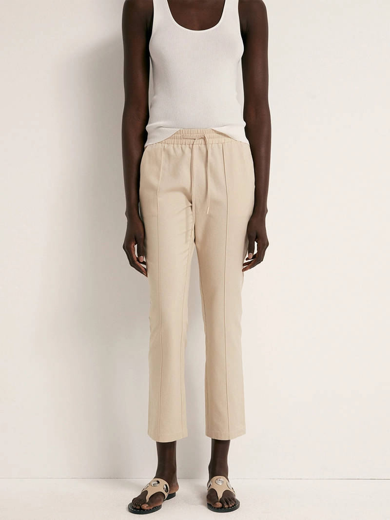 PANTALÓN MUJER SFERA LINO REGULAR FIT - 4