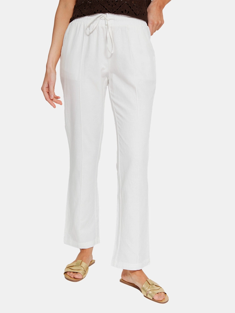 PANTALÓN MUJER SFERA LINO REGULAR FIT - 2