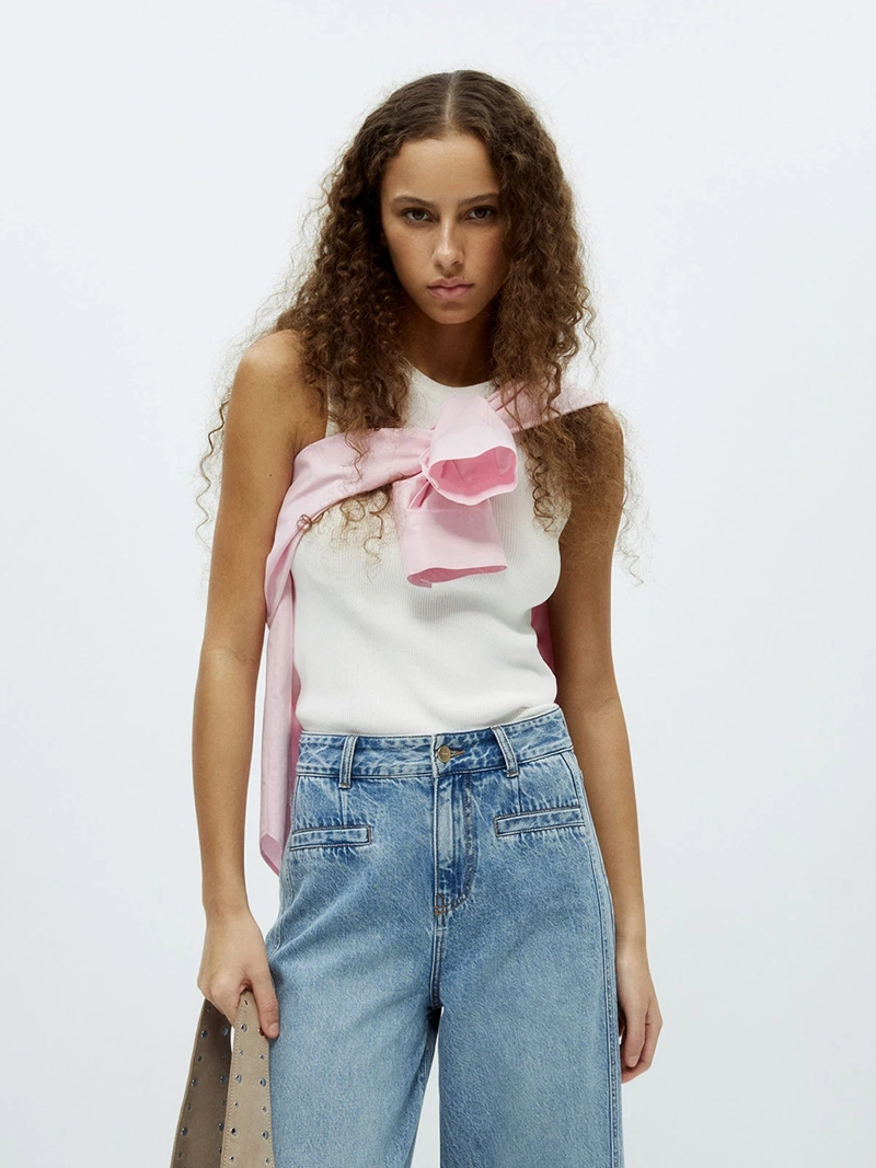 JEANS MUJER SFERA CULOTTE TIRO ALTO - 4