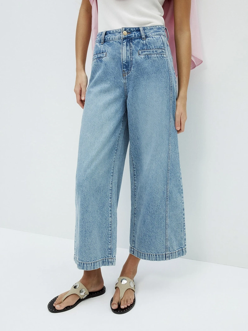 JEANS MUJER SFERA CULOTTE TIRO ALTO - 3