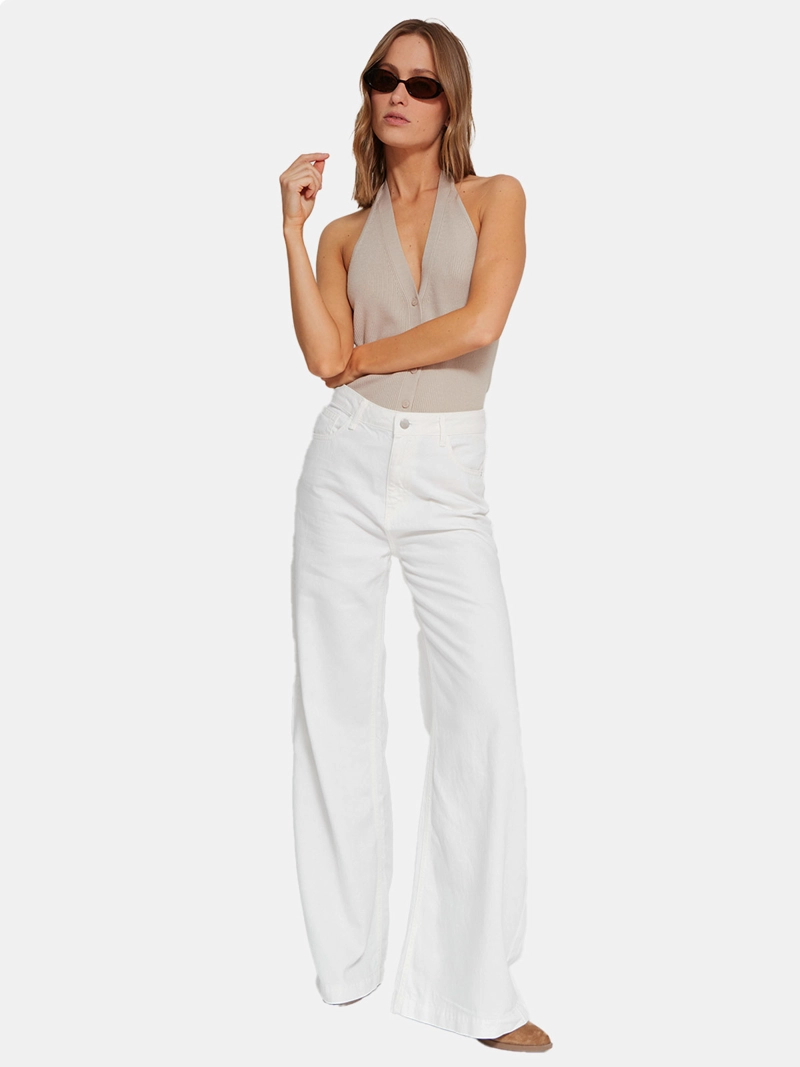 JEANS MUJER SFERA PALAZZO TIRO ALTO - 1