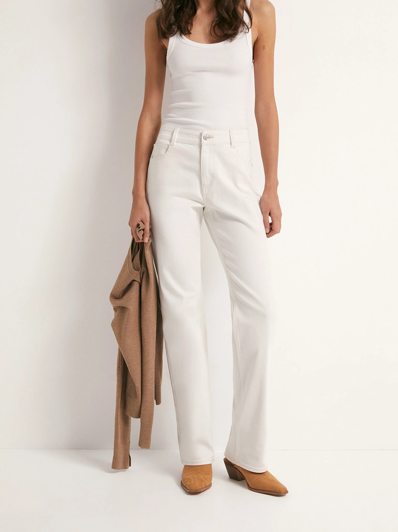 JEANS MUJER SFERA RECTO TIRO ALTO - 4