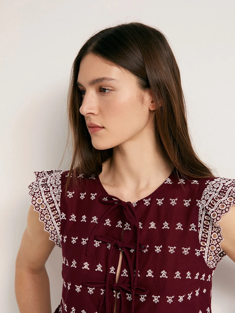 BLUSA MUJER SFERA SIN MANGAS - 2