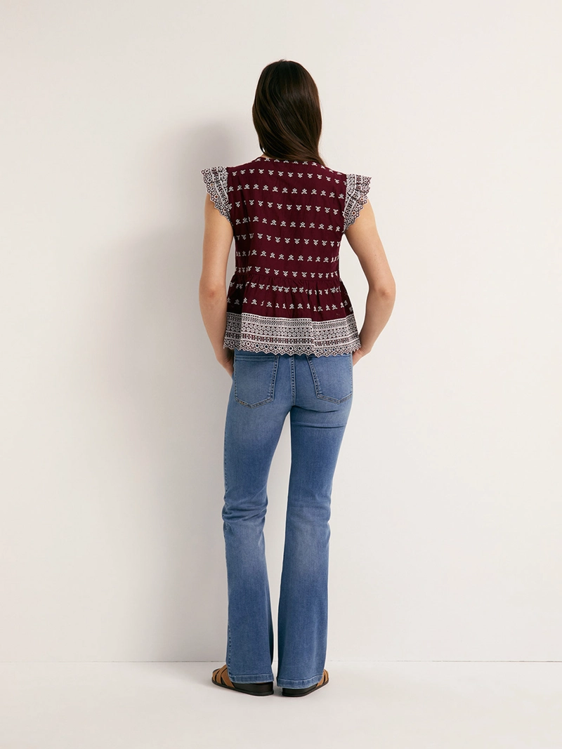 BLUSA MUJER SFERA SIN MANGAS - 5