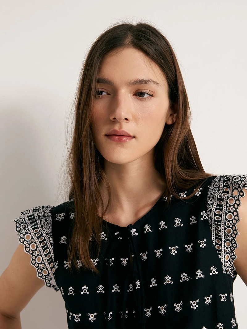 BLUSA MUJER SFERA SIN MANGAS - 2