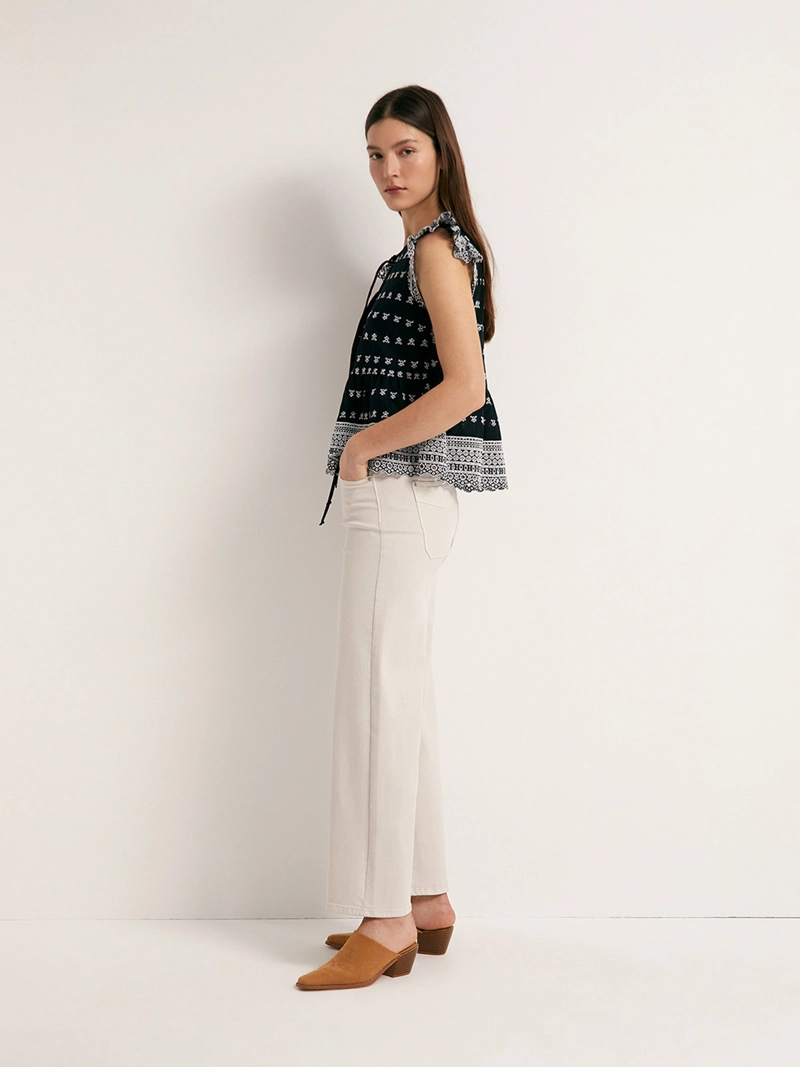 BLUSA MUJER SFERA SIN MANGAS - 4
