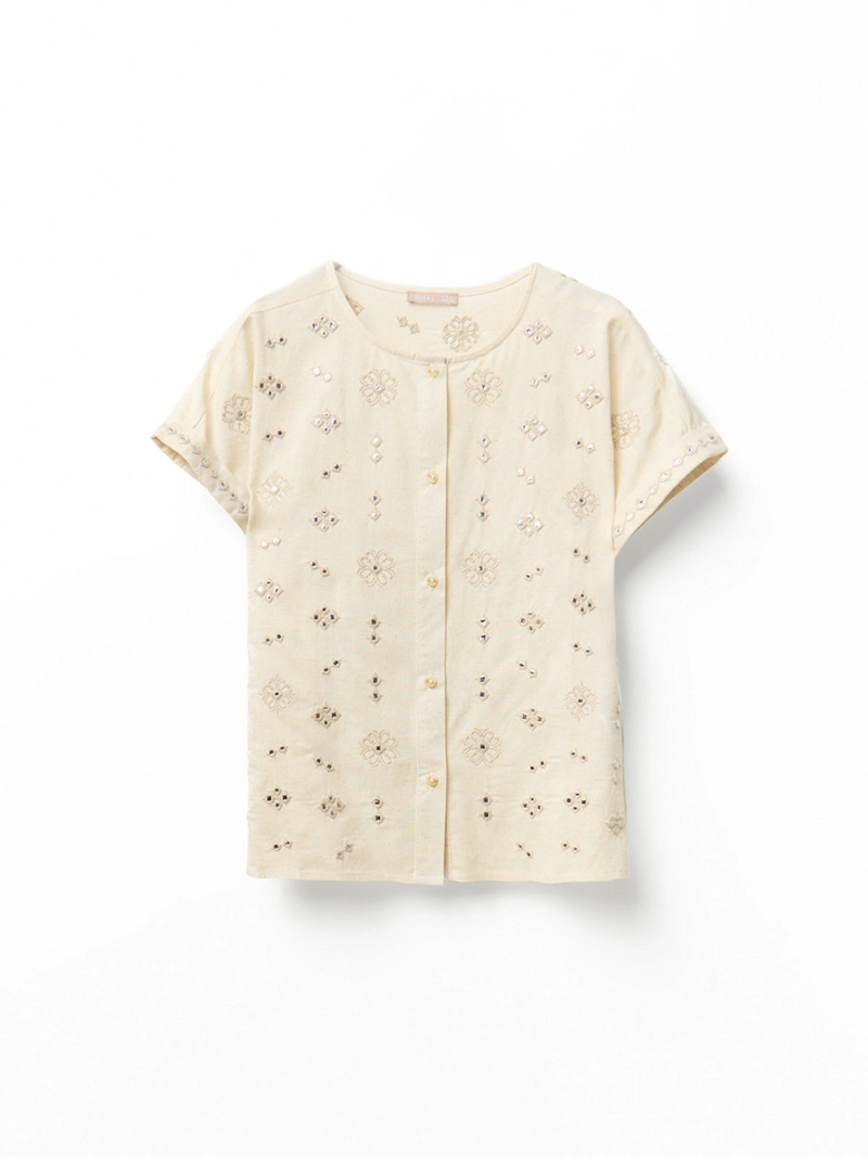 BLUSA MUJER SFERA MANGA CORTA - 5