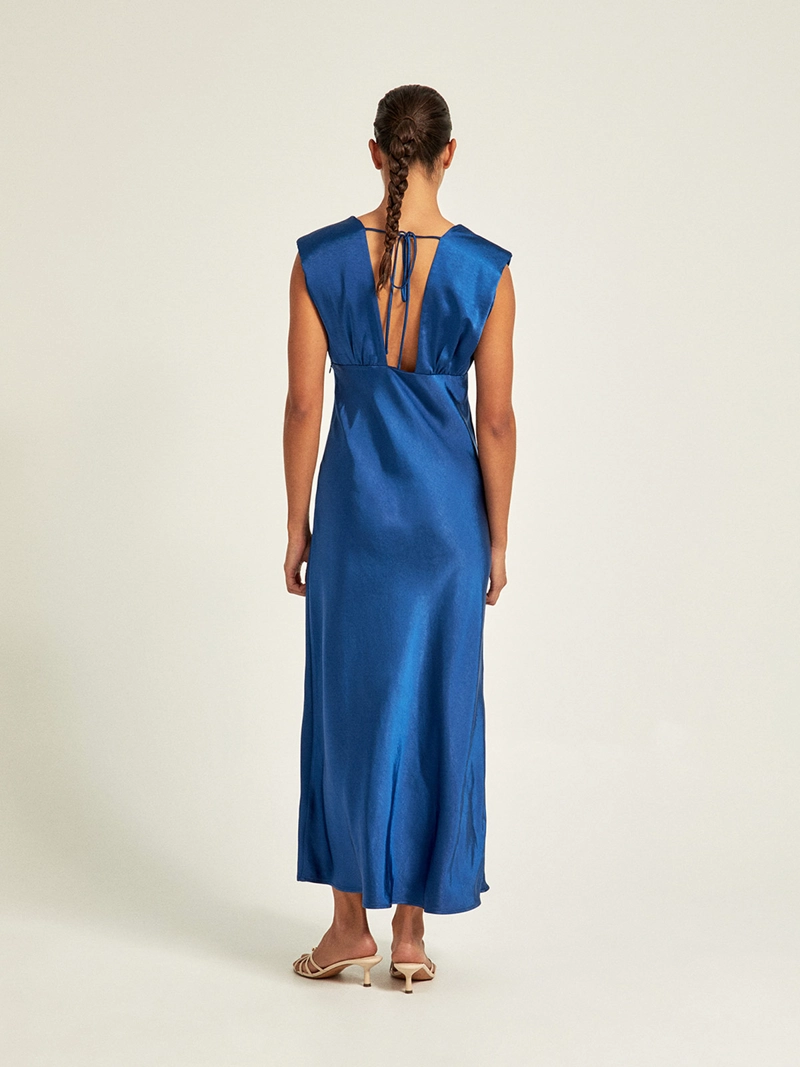 VESTIDO MUJER SFERA SATIN NOCHE - 3