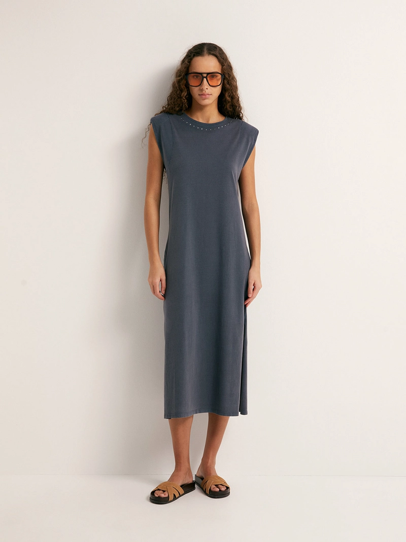 VESTIDO MUJER SFERA SATIN - 1