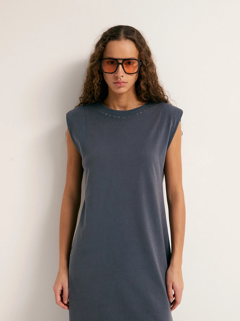 VESTIDO MUJER SFERA SATIN - 4
