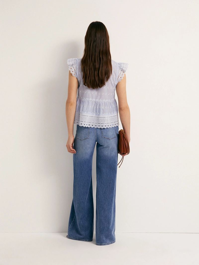 BLUSA MUJER SFERA SIN MANGAS - 4