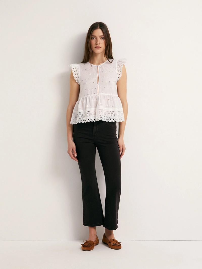 BLUSA MUJER SFERA SIN MANGAS - 2