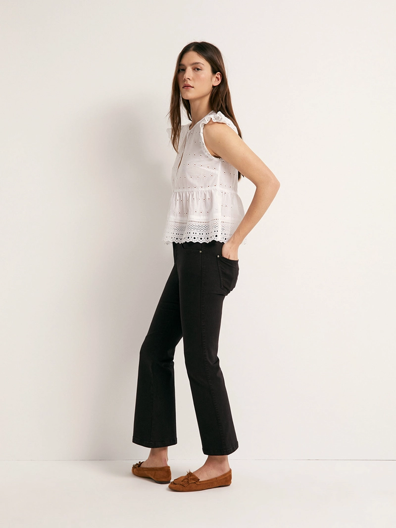 BLUSA MUJER SFERA SIN MANGAS - 3