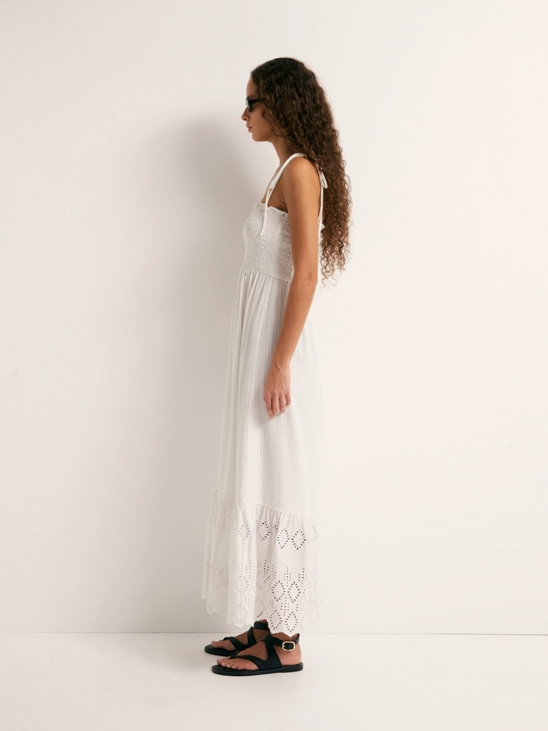 VESTIDO MUJER SFERA ALGODÓN TIRANTES - 2