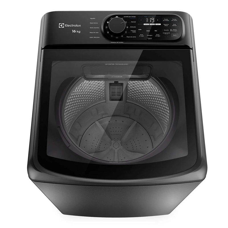 LAVADORA CARGA SUPERIOR ELECTROLUX EMTL16IO 16KG GRAFITO - 4