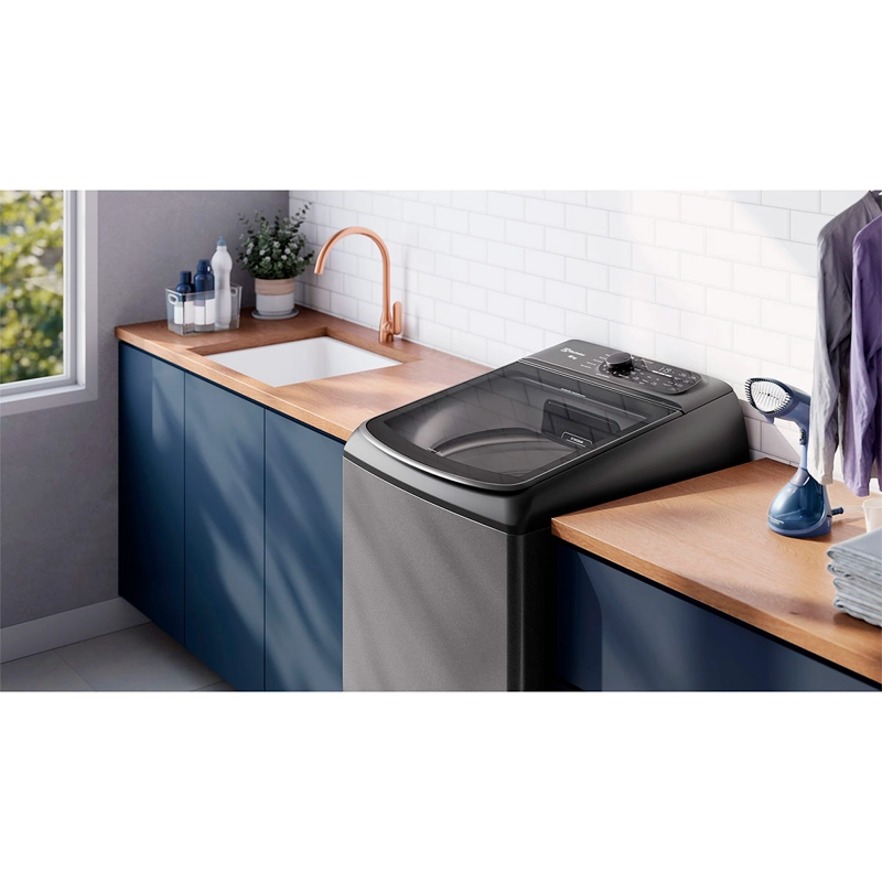 LAVADORA CARGA SUPERIOR ELECTROLUX EMTL18IO 18KG GRAFITO - 13