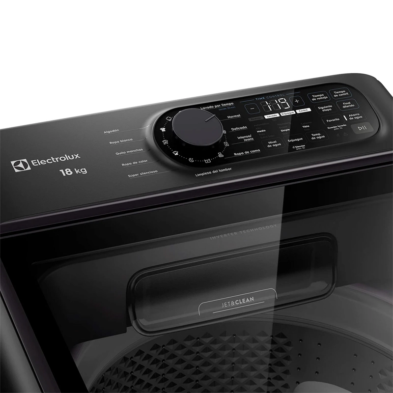 LAVADORA CARGA SUPERIOR ELECTROLUX EMTL18IO 18KG GRAFITO - 5