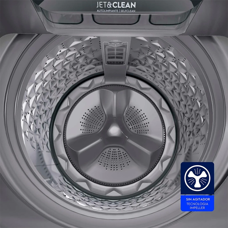 LAVADORA CARGA SUPERIOR ELECTROLUX EMTL21IB 21KG NEGRO - 11
