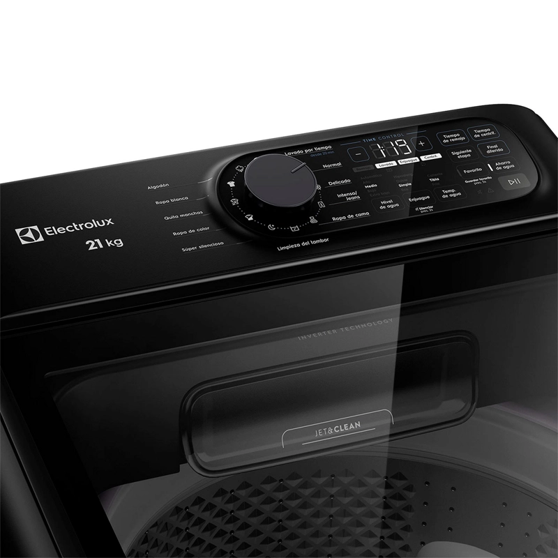 LAVADORA CARGA SUPERIOR ELECTROLUX EMTL21IB 21KG NEGRO - 5
