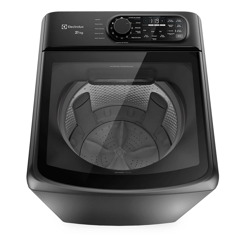 LAVADORA CARGA SUPERIOR ELECTROLUX EMTL21IO 21KG GRAFITO - 4