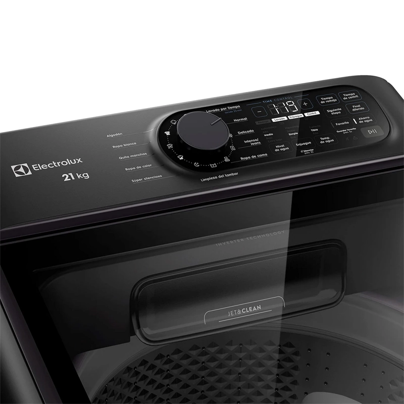 LAVADORA CARGA SUPERIOR ELECTROLUX EMTL21IO 21KG GRAFITO - 5