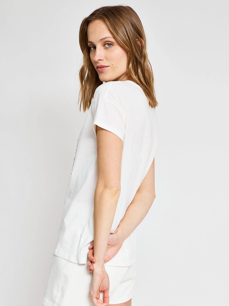 POLERA MUJER SFERA ALGODÓN MANGA CORTA - 2