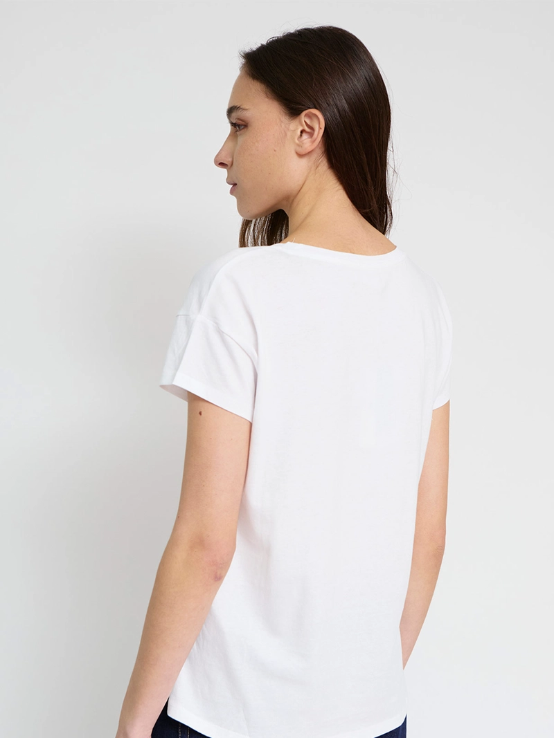 POLERA MUJER SFERA ALGODÓN MANGA CORTA - 2