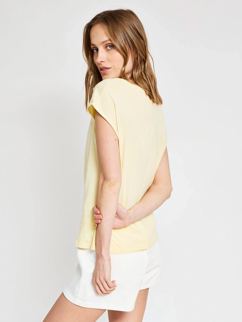 POLERA MUJER SFERA ALGODÓN LENTEJUELAS - 2