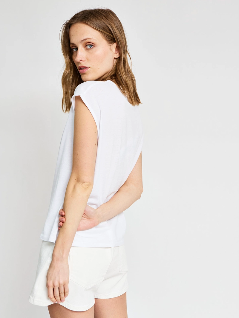 POLERA MUJER SFERA ALGODÓN LENTEJUELAS - 2