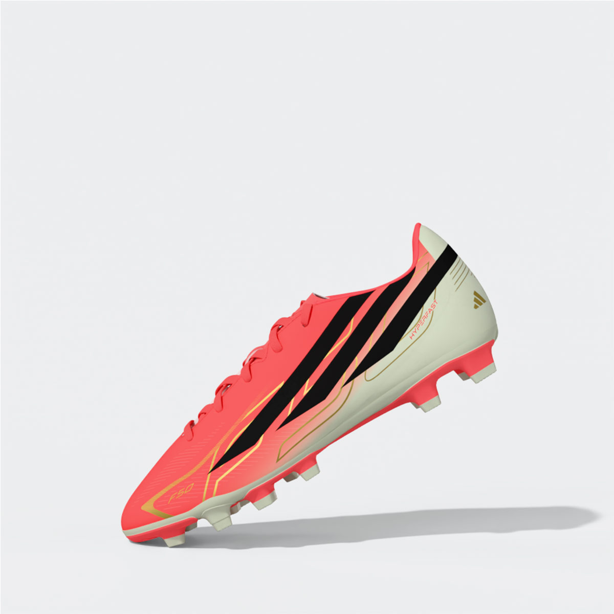 ZAPATILLAS NIÑO ADIDAS FÚTBOL ROSADO F50 HYPERFAST CLUB