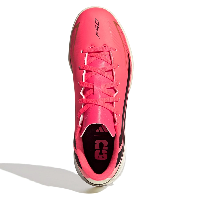 ZAPATILLAS NIÑO ADIDAS FÚTBOL ROSADO F50 HYPERFAST CLUB - 4