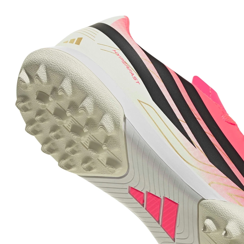 ZAPATILLAS NIÑO ADIDAS FÚTBOL ROSADO F50 HYPERFAST CLUB - 7