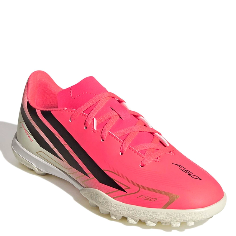 ZAPATILLAS NIÑO ADIDAS FÚTBOL ROSADO F50 HYPERFAST CLUB - 2