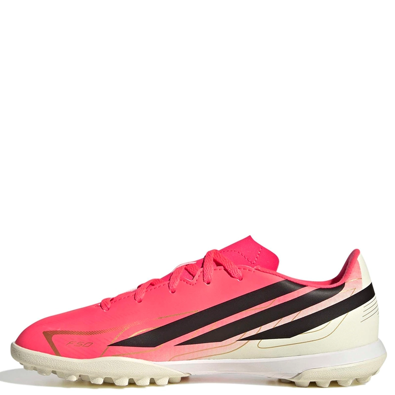 ZAPATILLAS NIÑO ADIDAS FÚTBOL ROSADO F50 HYPERFAST CLUB - 3
