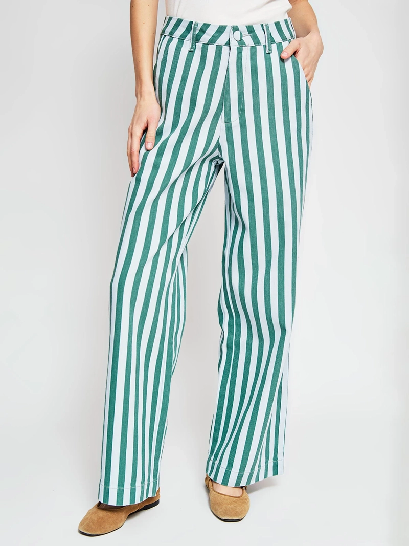 JEANS MUJER MARQUIS - BELÉN SOTO ALGODÓN STRAIGHT RAYAS - 3
